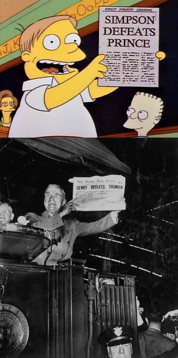 Os Simpsons | 11 momentos da história mundial reproduzidos na série