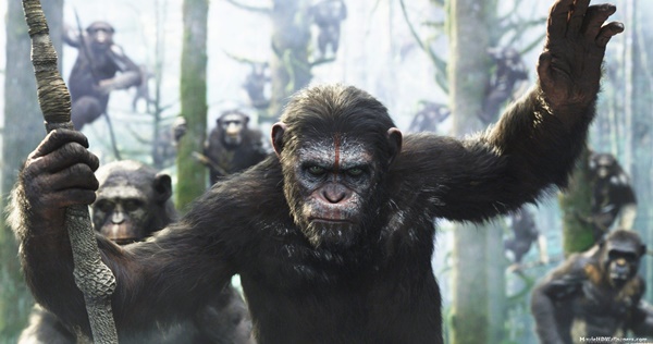 Uma sociedade completamente inversa - Planeta dos Macacos: O confronto