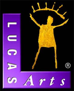 LucasArts_GoldGuy_logo_purple