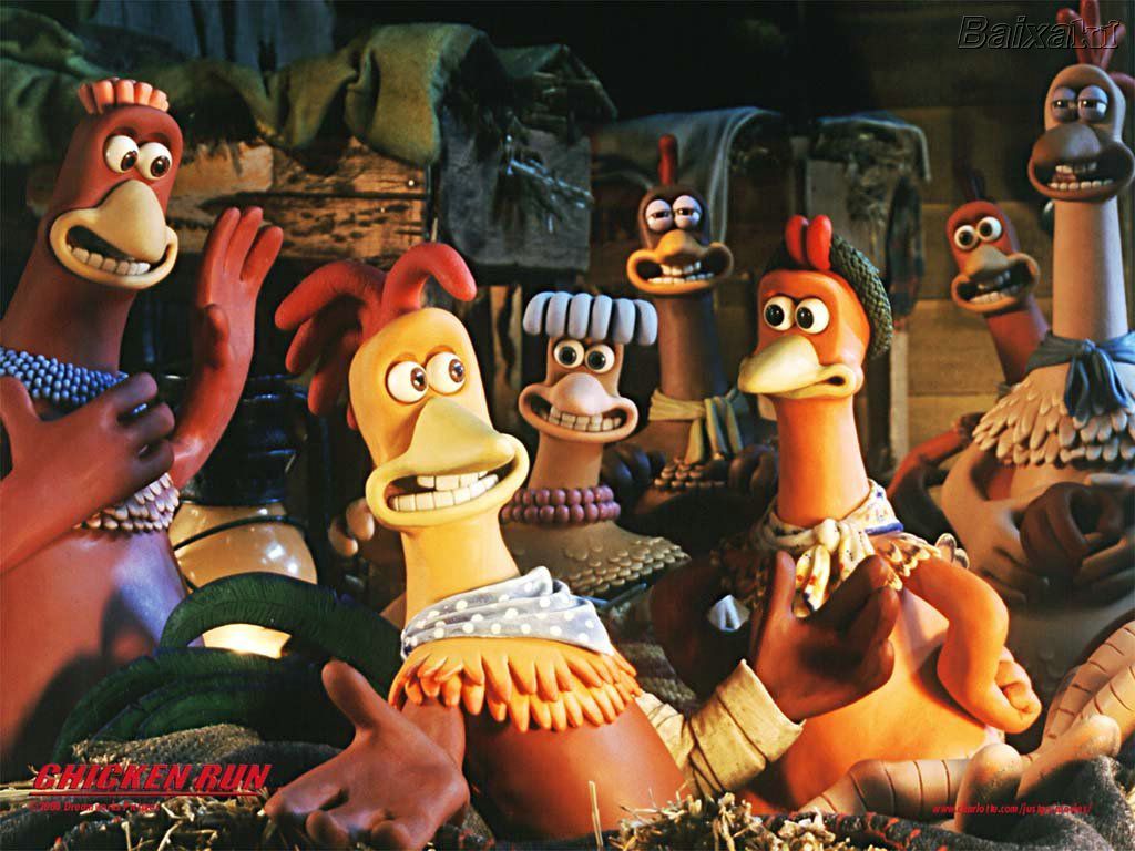 Animações em Stop motion a fuga das galinhas