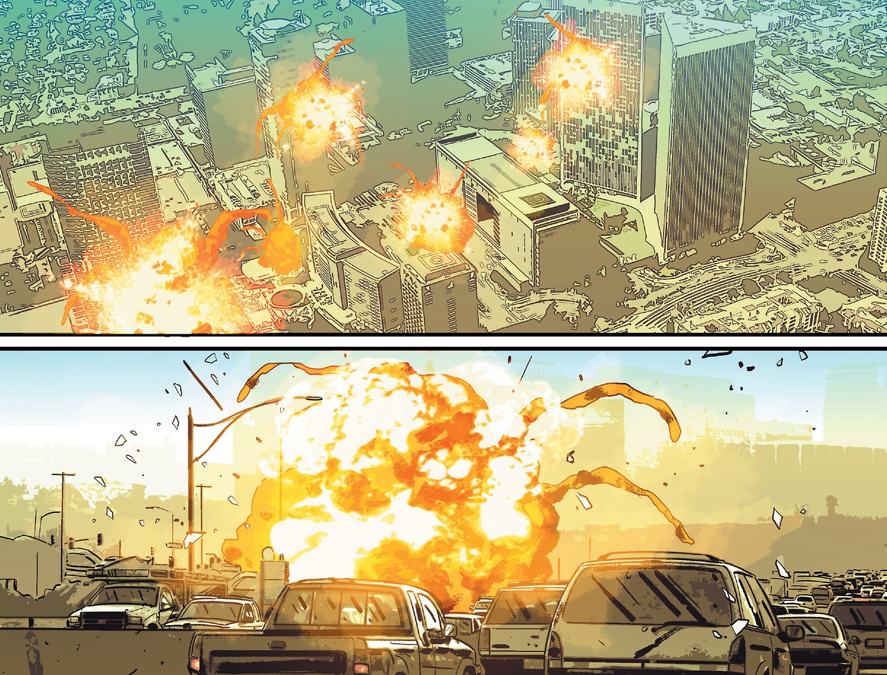 Justiceiro explode o elenco do reboot do Quarteto Fantástico em Punisher #12