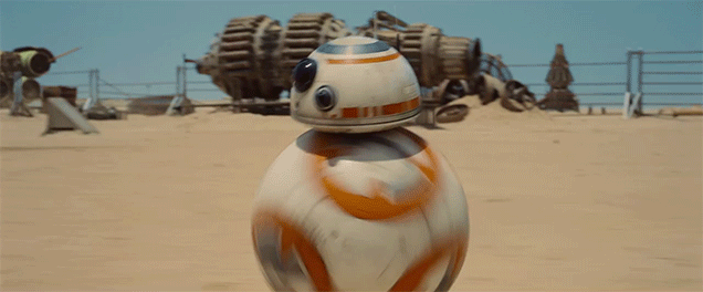 Star Wars: The Force Awakens | O Droid BB8 funciona de verdade e Mark Hammil odeia usar barba