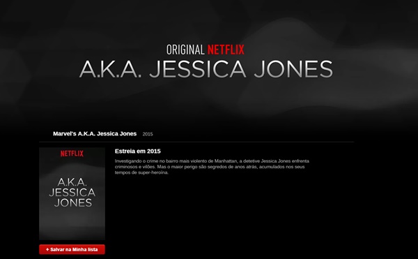 Netflix divulga Demolidor, Jessica Jones, Luke Cage, Punho de Ferro e Defensores