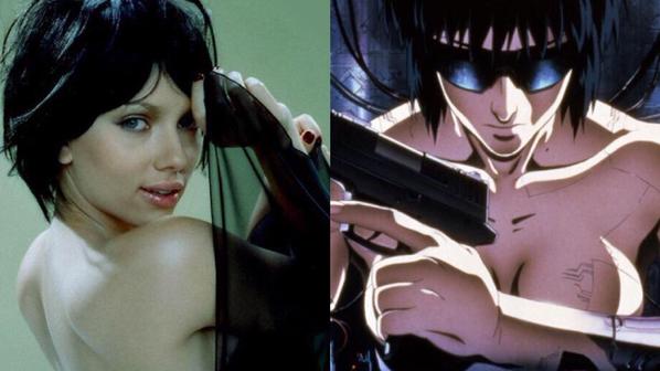 Scarlett Johansson estrelará a adaptação de Ghost in the Shell