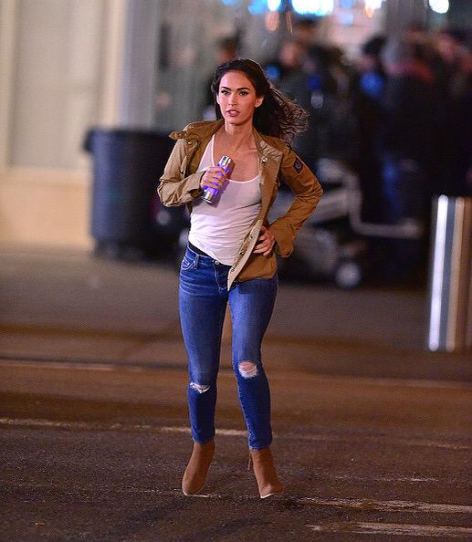 As Tartarugas Ninja 2 |Fotos de Megan Fox como April O'neil no set