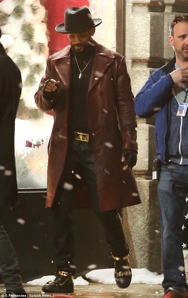 Esquadrão Suicida | Imagens de Will Smith como Pistoleiro no set