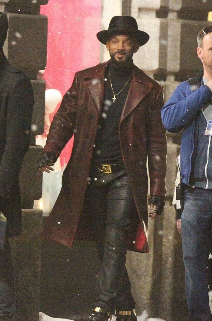 Esquadrão Suicida | Imagens de Will Smith como Pistoleiro no set