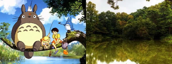 Estúdio Ghibli | 9 lugares reais que inspiraram os cenários dos filmes.