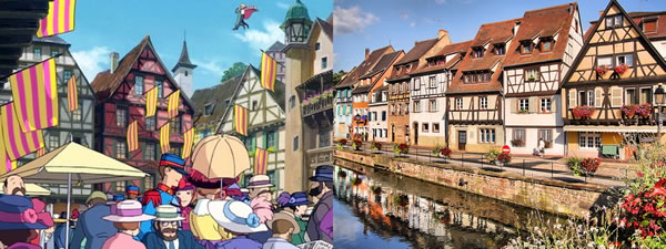 Estúdio Ghibli | 9 lugares reais que inspiraram os cenários dos filmes.