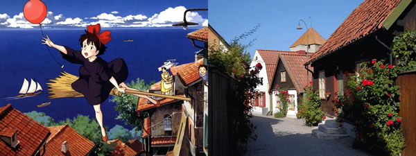 Estúdio Ghibli | 9 lugares reais que inspiraram os cenários dos filmes.