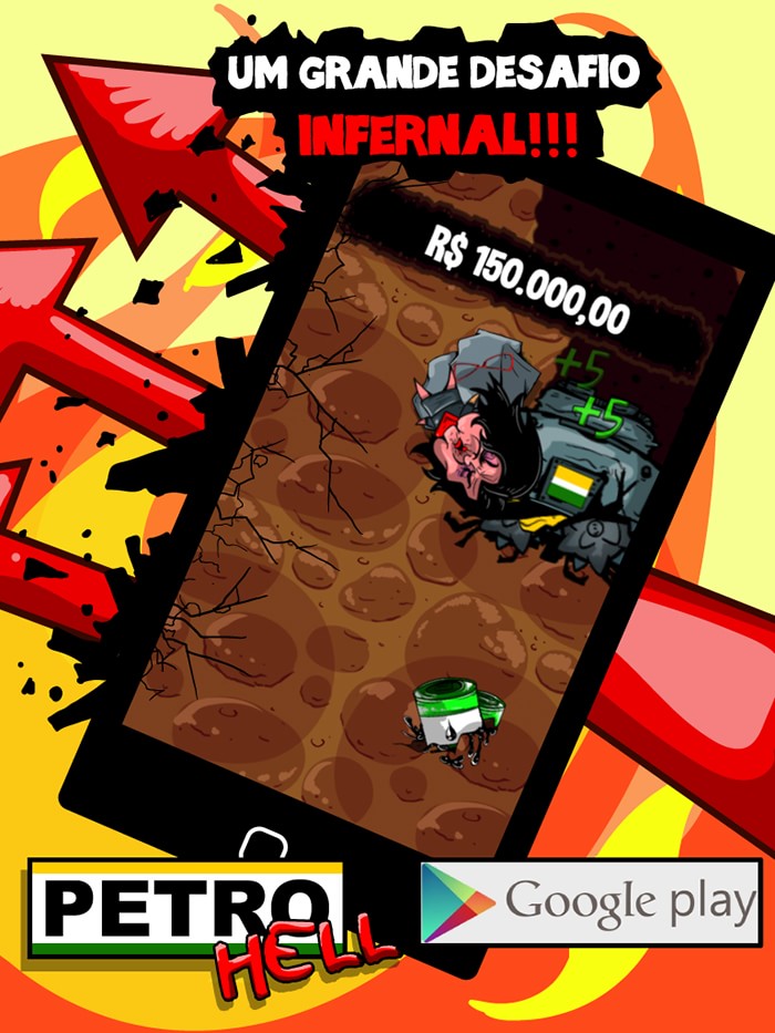 petroHell | Game critica escândalo da Petrobrás