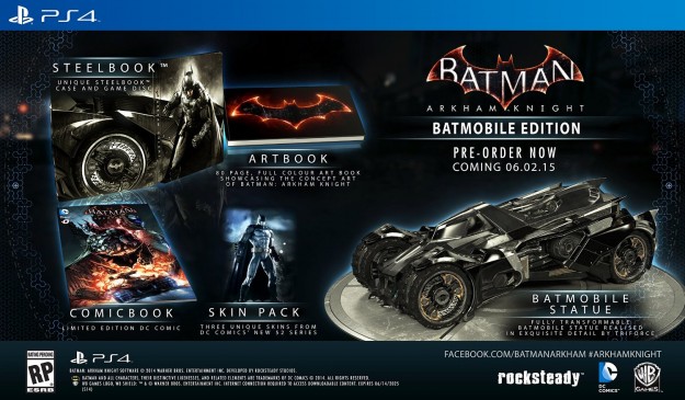 Batman: Arkham Knight | Batmobile Edition é cancelado