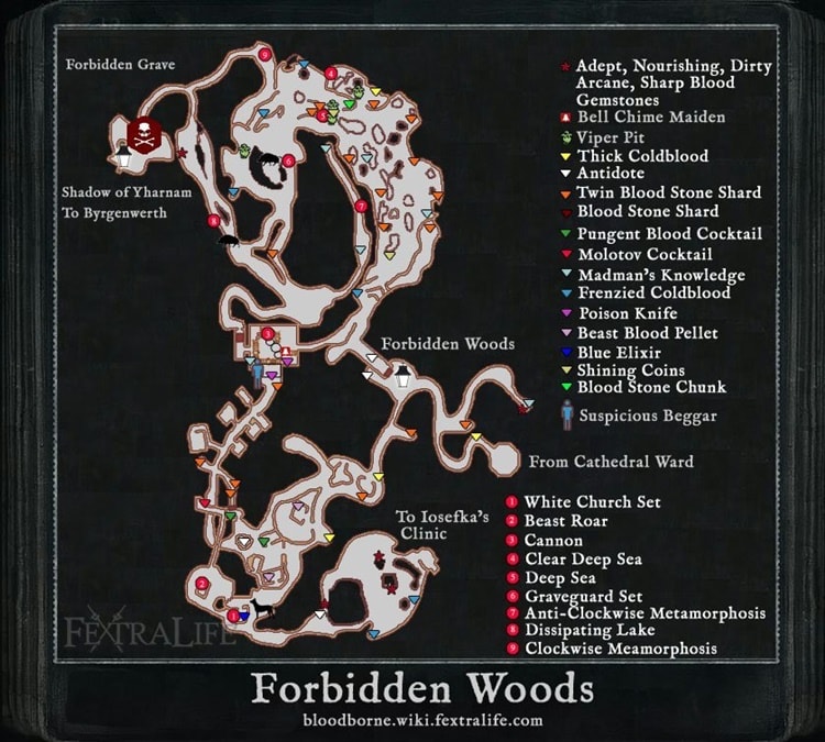 Bloodborne | Confira os mapas do jogo criados pelos próprios jogadores