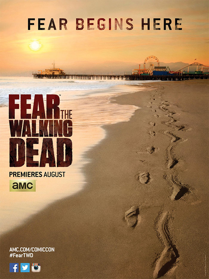 Fear the Walking Dead | Confira o primeiro pôster oficial da série!