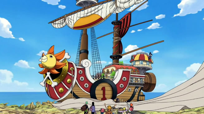 One Piece Navio Thousand Sunny Ficará Ancorado Em Parque Temático