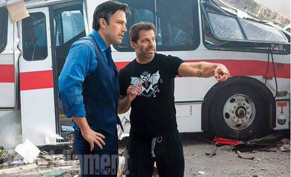 Confira a primeira foto oficial de Batman vs Superman: A Origem da Justiça!