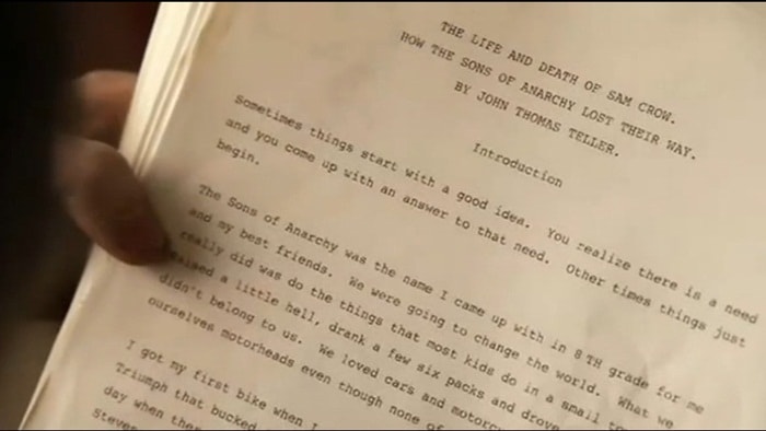 Sons Of Anarchy | Os manuscritos de John Teller - 1ª Temporada