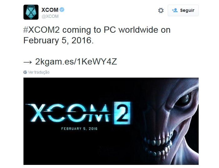 XCOM 2  Sequência do aclamado jogo de estratégia tem lançamento adiado para o ano que vem (1)