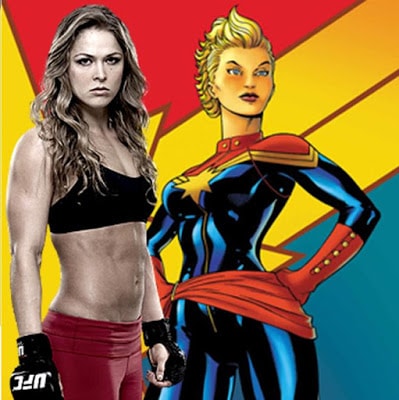 Capitã Marvel | Ronda Rousey quer interpretar Carol Danvers