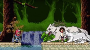 Princesa Mononoke | Vídeo em 8bits faz resumo do filme