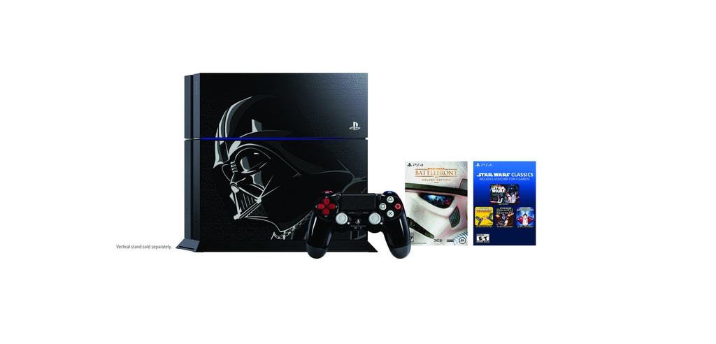 Sony anuncia versão de PS4 inspirada em Darth Vader