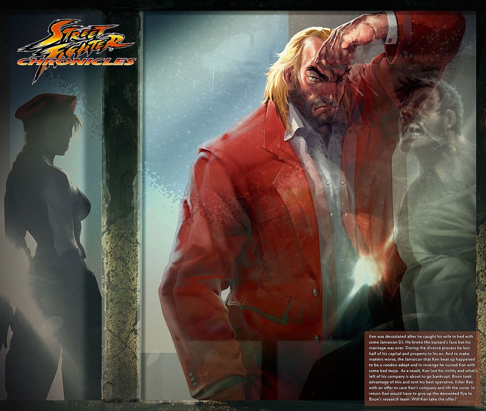 Street Fighter | Como seria a vida de Ryu, Ken e Chun-li após a aposentadoria?