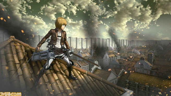 Ataque dos Titãs – Shingeki no Kyojin | Primeiros screenshoots do jogo são disponibilizado
