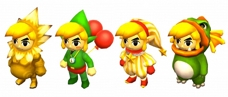 The Legend Of Zelda: Triforce Heroes | Confira as novas fantasias de Link 