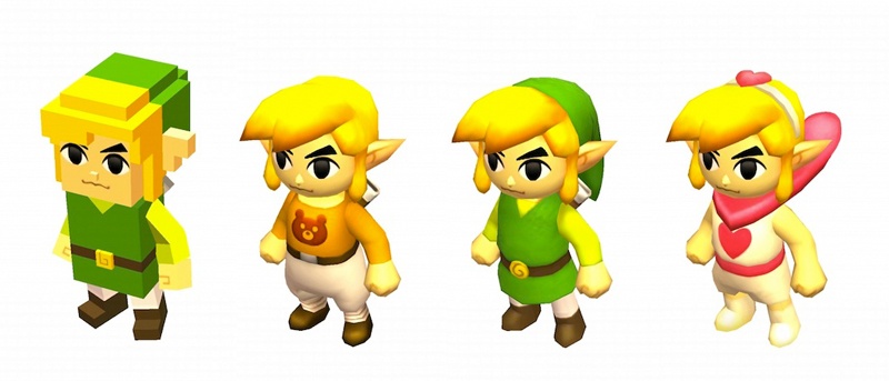 The Legend Of Zelda: Triforce Heroes | Confira as novas fantasias de Link 