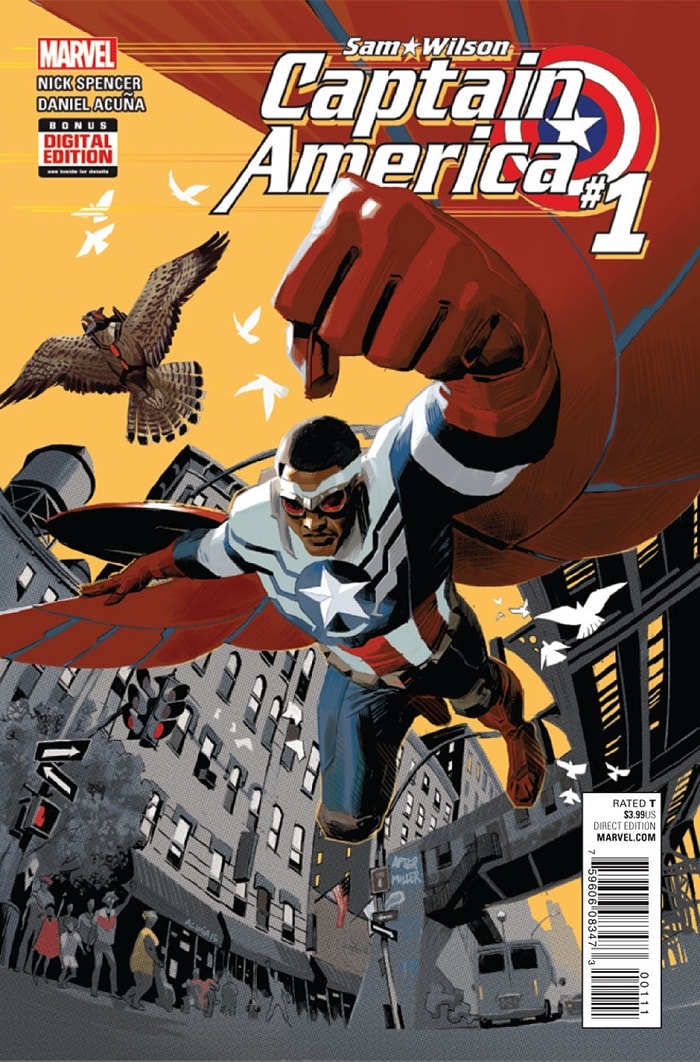 HQ do Dia Captain America Sam Wilson #1