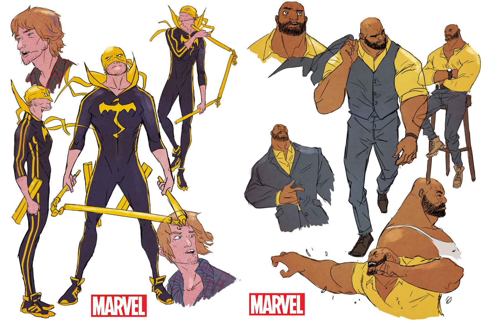 Marvel | Anunciada nova HQ com Luke Cage e Punho de Ferro