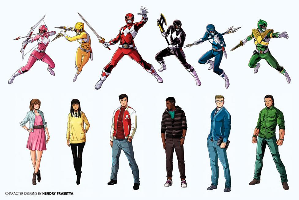 Power Rangers | BOOM! Studios revela os novos designers visuais