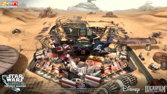 Star Wars Pinball: The Force Awakens | Disponibilizado o primeiro trailer do jogo