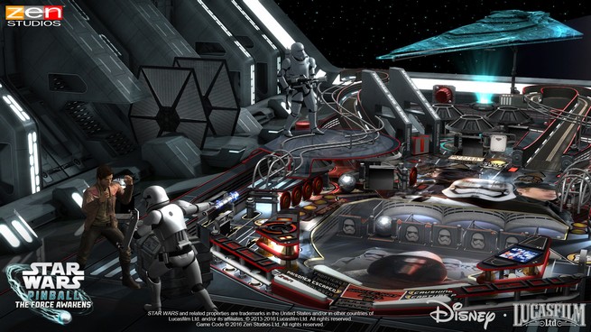 Star Wars Pinball: The Force Awakens | Disponibilizado o primeiro trailer do jogo