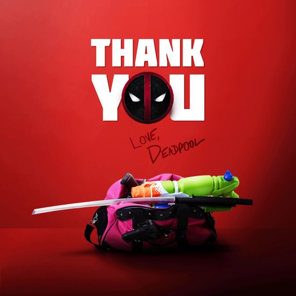Deadpool | Longa e Ryan Reynolds agradecem aos fãs