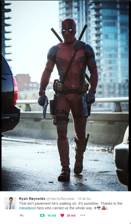 Deadpool | Longa e Ryan Reynolds agradecem aos fãs