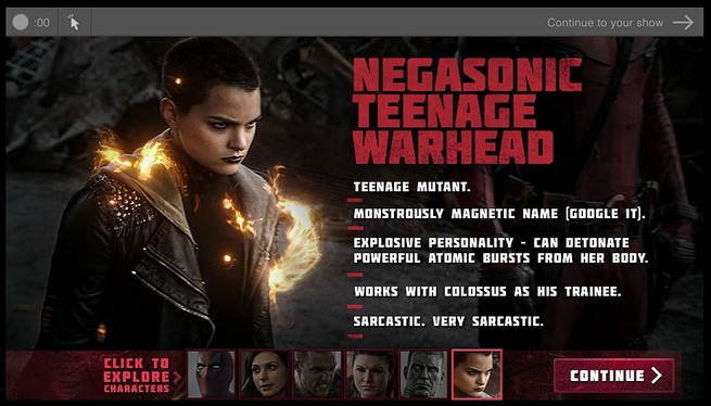 Deadpool | Personagens ganham bios em novas imagens