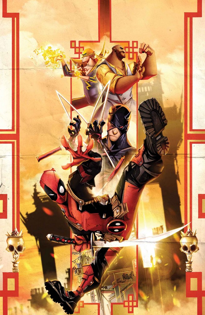 Marvel Comics | Crossover entre Deadpool, Demolidor, Luke Cage e Punho de Aço é anunciado