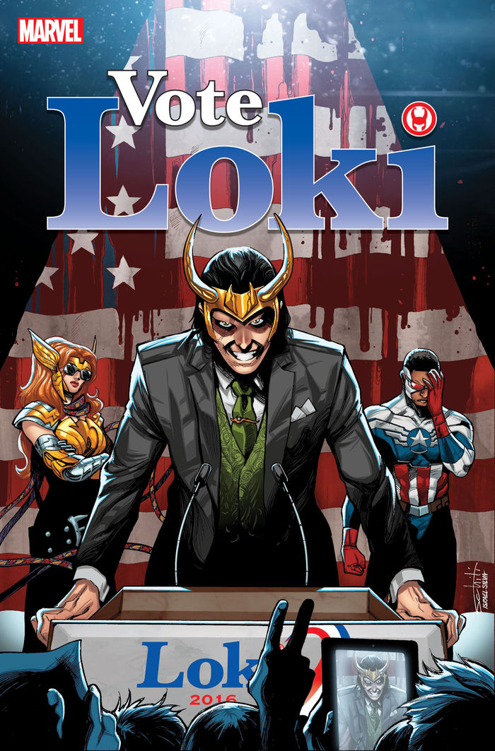 Marvel Comics | Loki se candidata a presidente em nova série anunciada