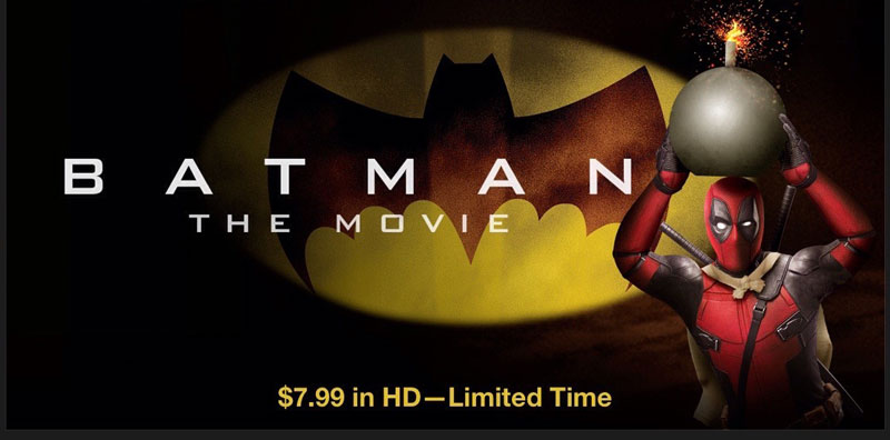 Deadpool | Mercenário Tagarela invade outros filmes em propagandas no iTunes