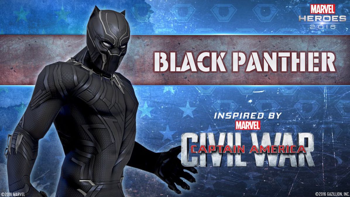 Marvel Comics | Versão cinematográfica do Pantera Negra é adicionado a linha de jogos