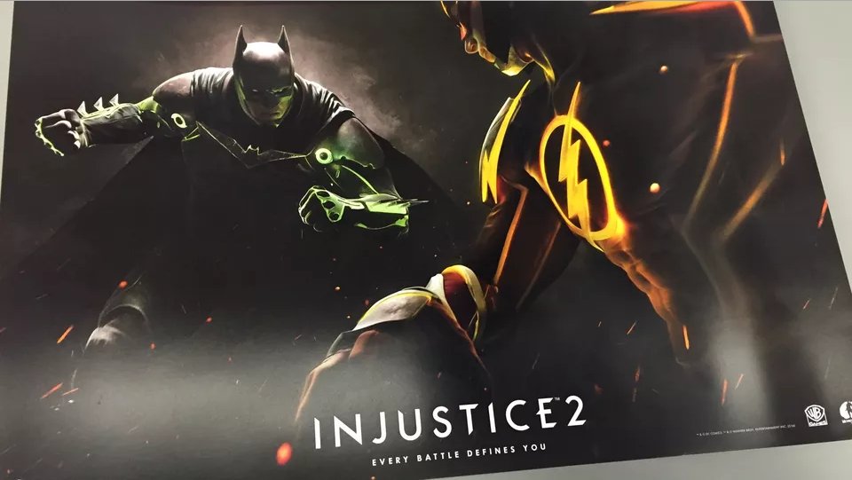 Injustice: Deuses Entre Nós | Pôster promocional confirma jogo sequência