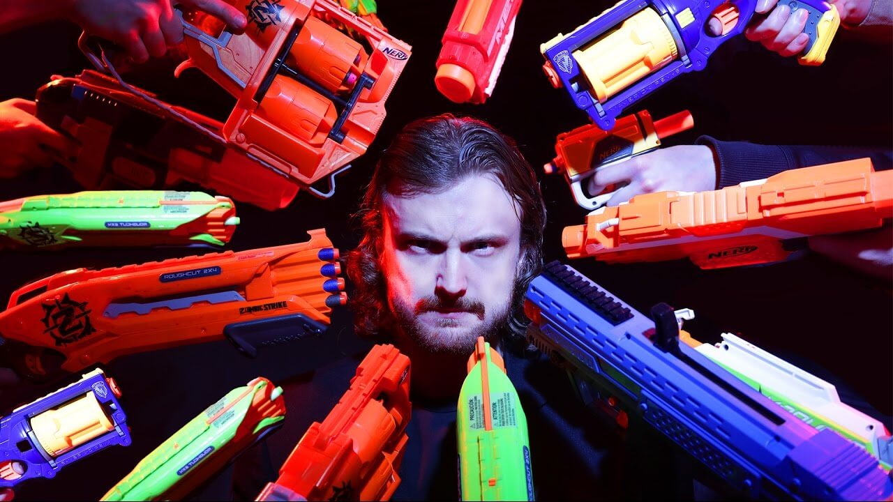 E se as armas usadas em John Wick fossem Nerfs?