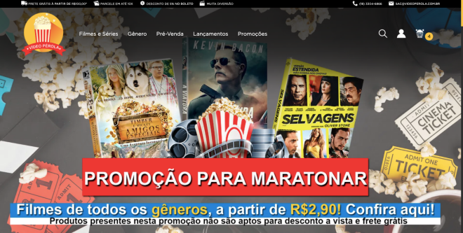 As melhores lojas online para comprar blu-rays e DVDs