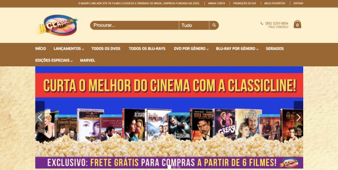 As melhores lojas online para comprar blu-rays e DVDs
