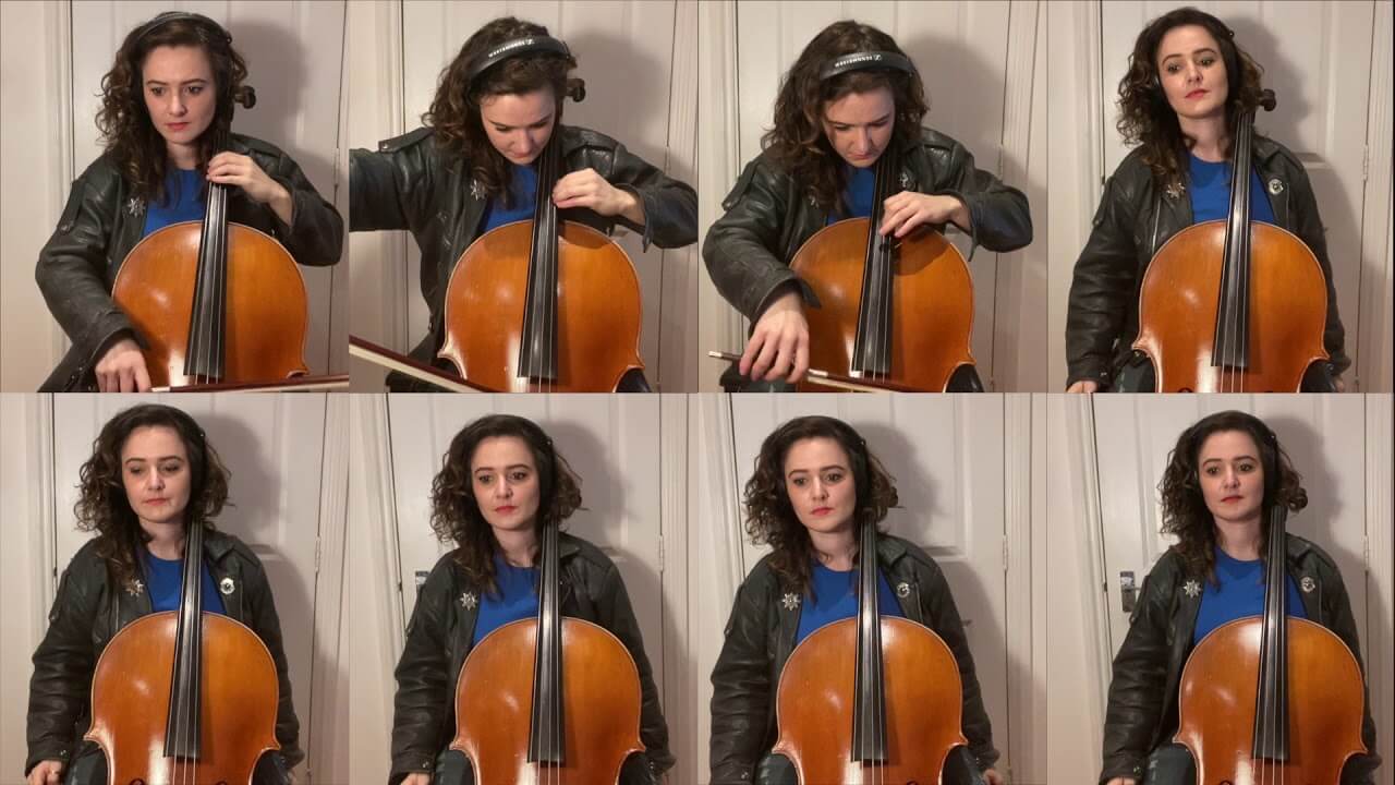 Violoncelista toca tema de “A Super Máquina” em 8 tchelos