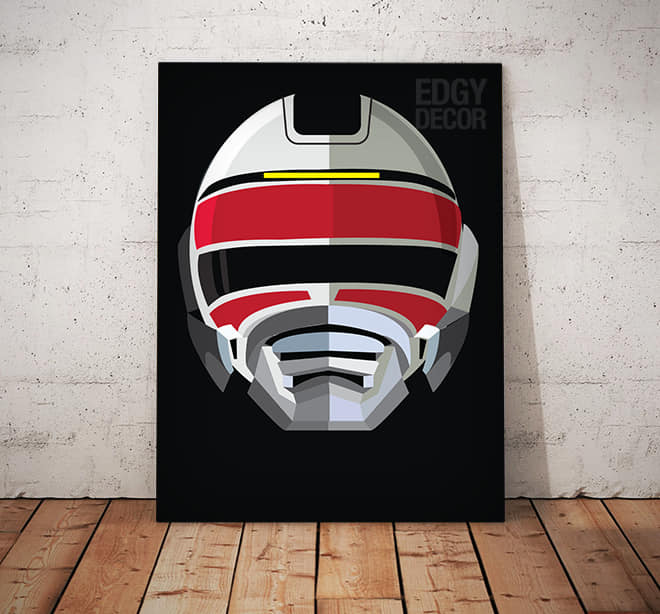 20 artes incríveis de capacetes de séries tokusatsu