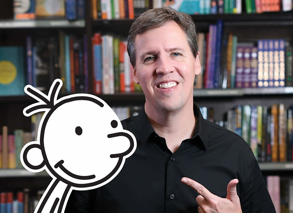 Jeff Kinney e o poder de encantar leitores de todas as idades