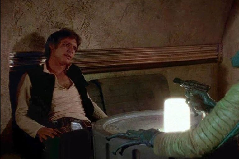 Harrison Ford: nem ligo pra quem atirou primeiro
