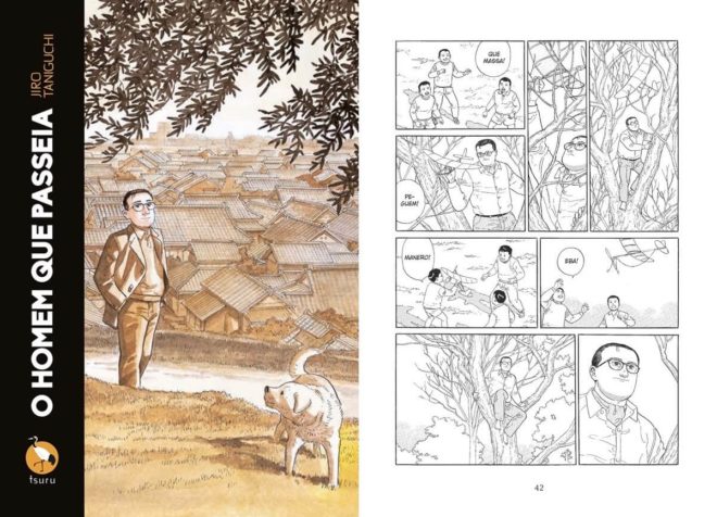 HQ do Dia | O Homem Que Passeia - Jiro Taniguchi